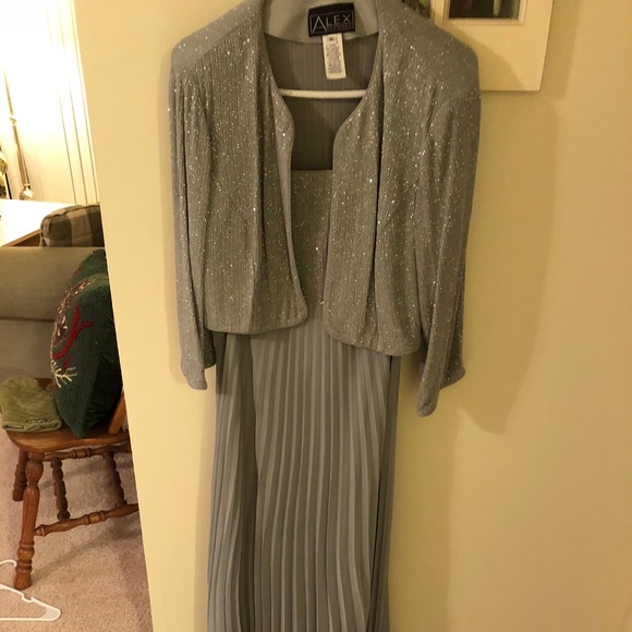 mother of the bride pleated dress